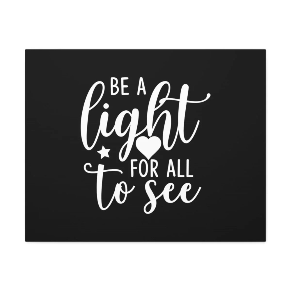 Scripture Walls Matthew 5:16 Be A Light For All To See Christian Wall Art Bible